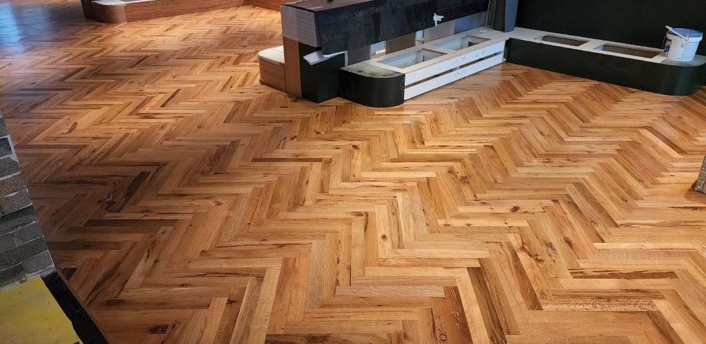 wood with patterns flooring